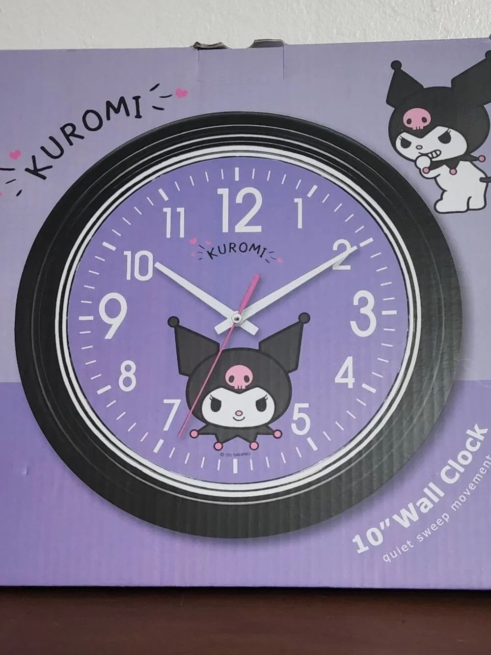 Sanrio Kuromi Clock